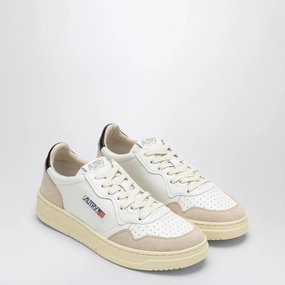 Elastic Collar Padding Hyperbolic Lasting Autry Women's Medalist Sneakers In / Leather