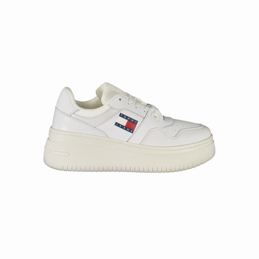 Thermoregulating Insulation Tommy Hilfiger Leather Women Women's Sneaker