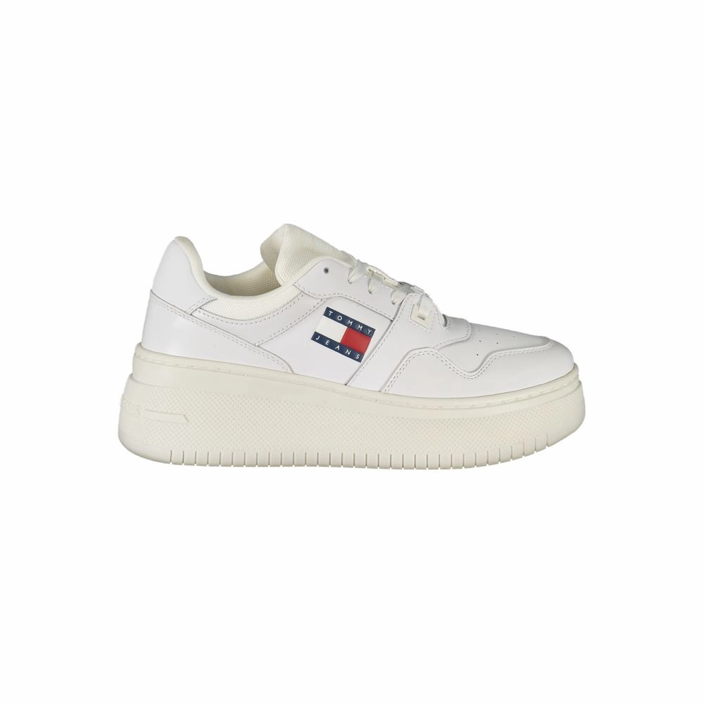 Tommy Hilfiger Leather Women Women's Sneaker Comfortable Footwear Cool Touch