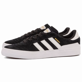 Adidas - Busenitz Vulc II (Black/White/Gum) stretchy running gear