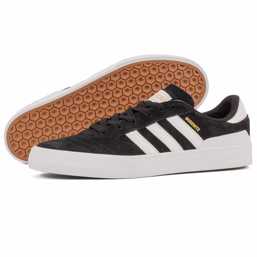 Ventilated Upper Material Adidas - Busenitz Vulc II (Black/White/Gum)