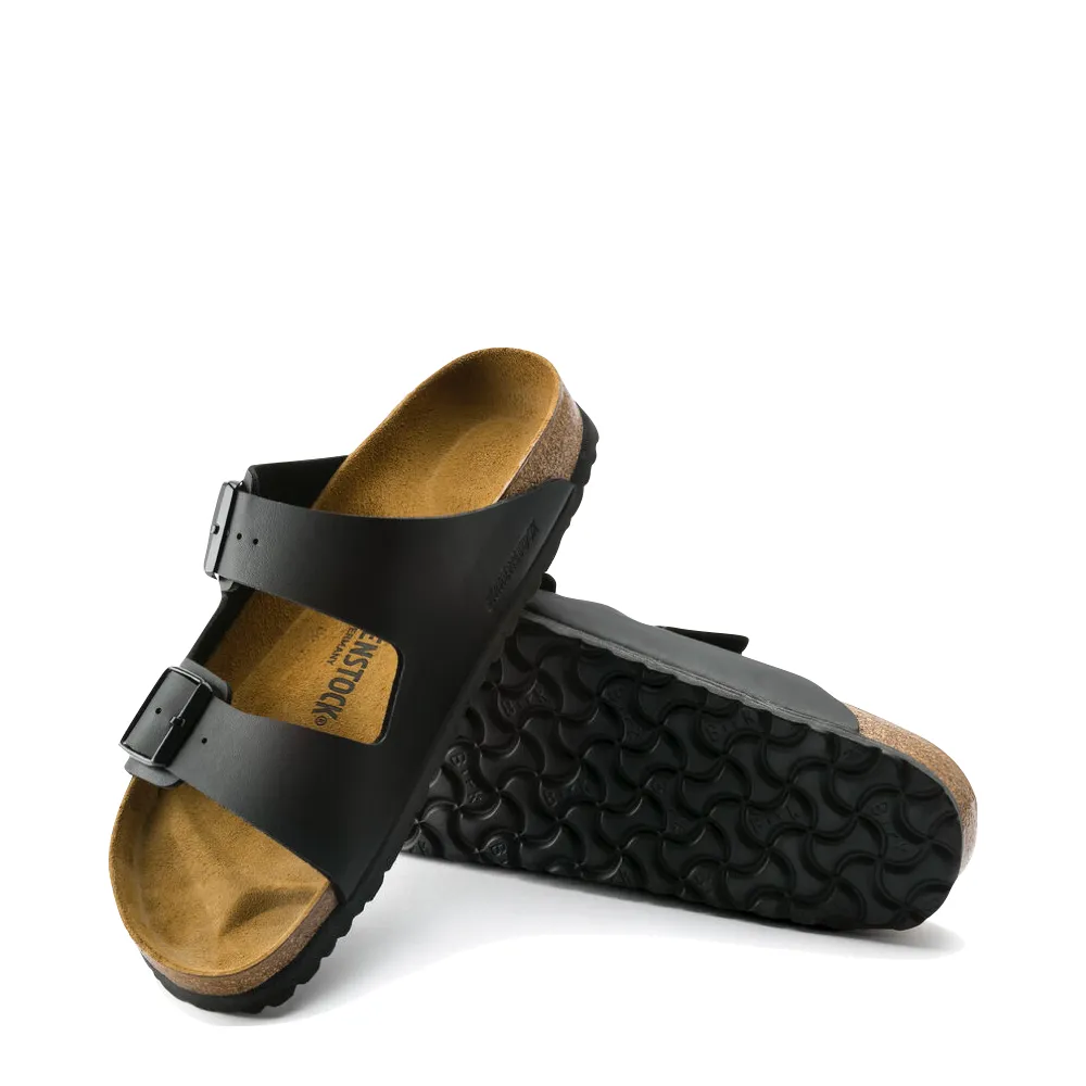 Run Club Birkenstock Arizona Birko-Flor Sandal in Black