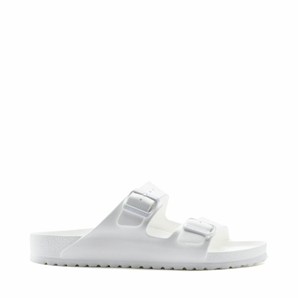 Birkenstock Women's Arizona EVA Sandal in White Stretch Lining
