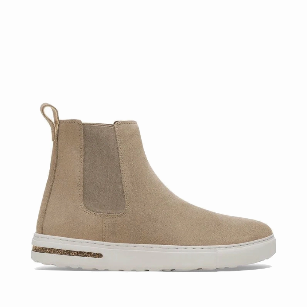 Birkenstock Women's Bend Chelsea Pull On Boot in Taupe Active Gear Everyday Use