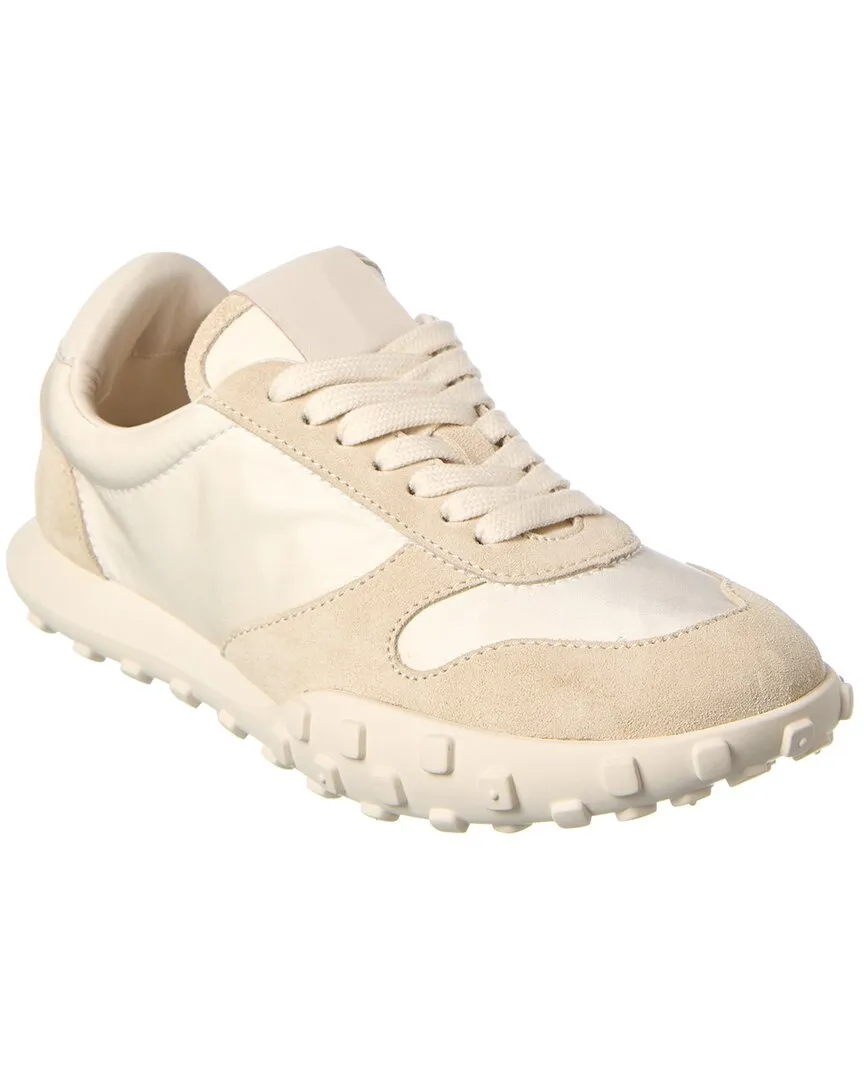 Jil Sander Nylon & Suede Sneaker gentle touch Traction pods