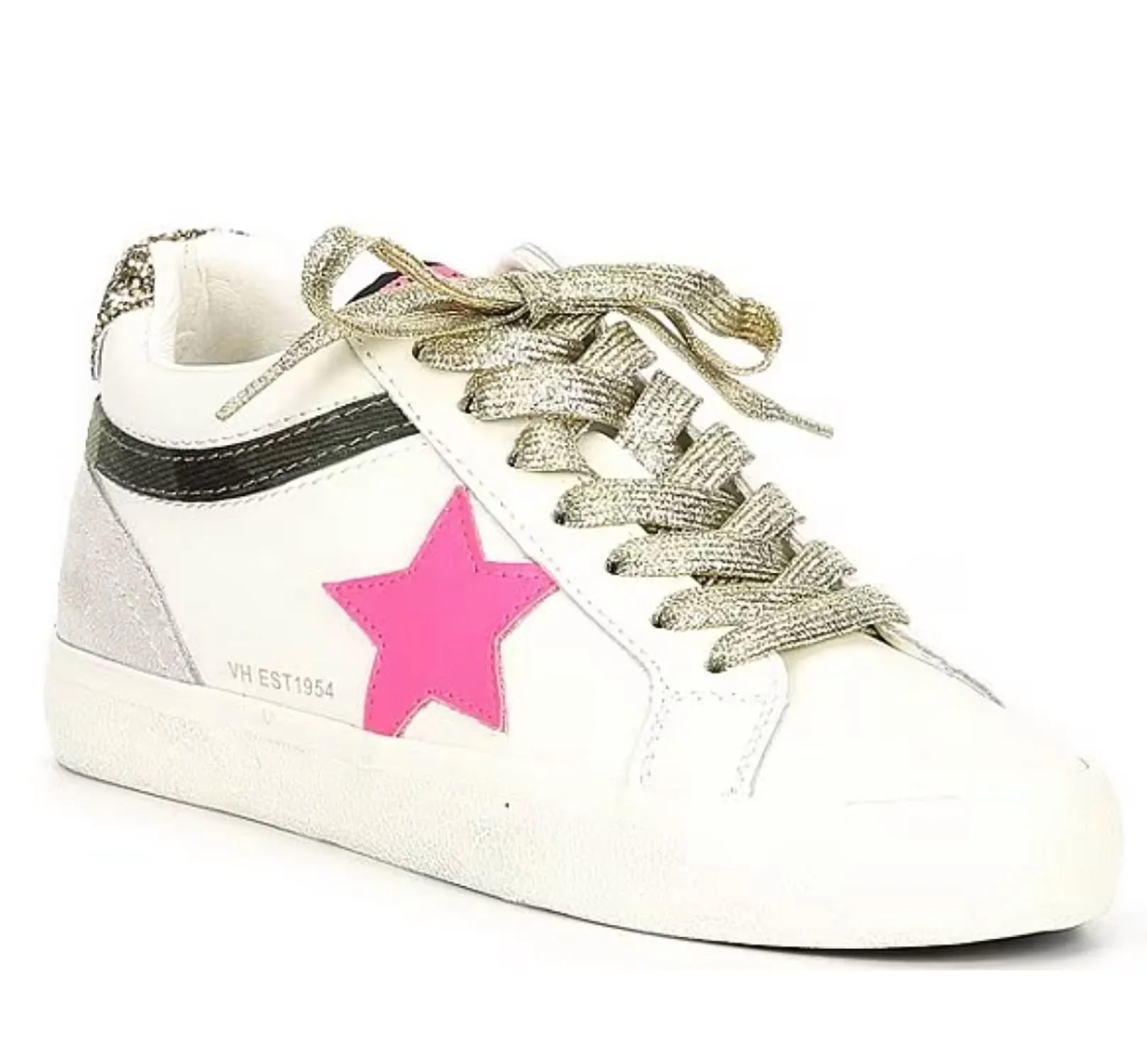 Flexible Upper Bounce Pop Sneaker In White