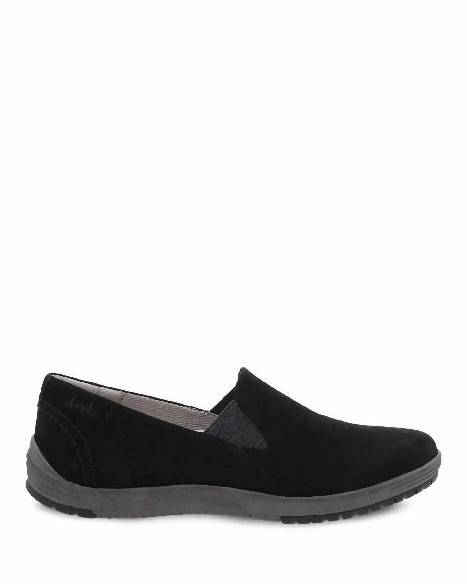 Women's Laraine Waterproof Slip Ons In Black Slip Ride Torsional Stability