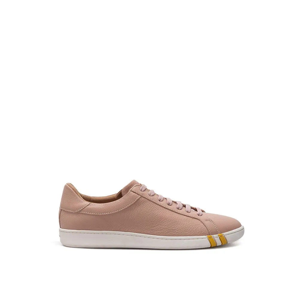 Bally Elegant  Cotton Leather Women's Sneakers Rollbar Stabilizer