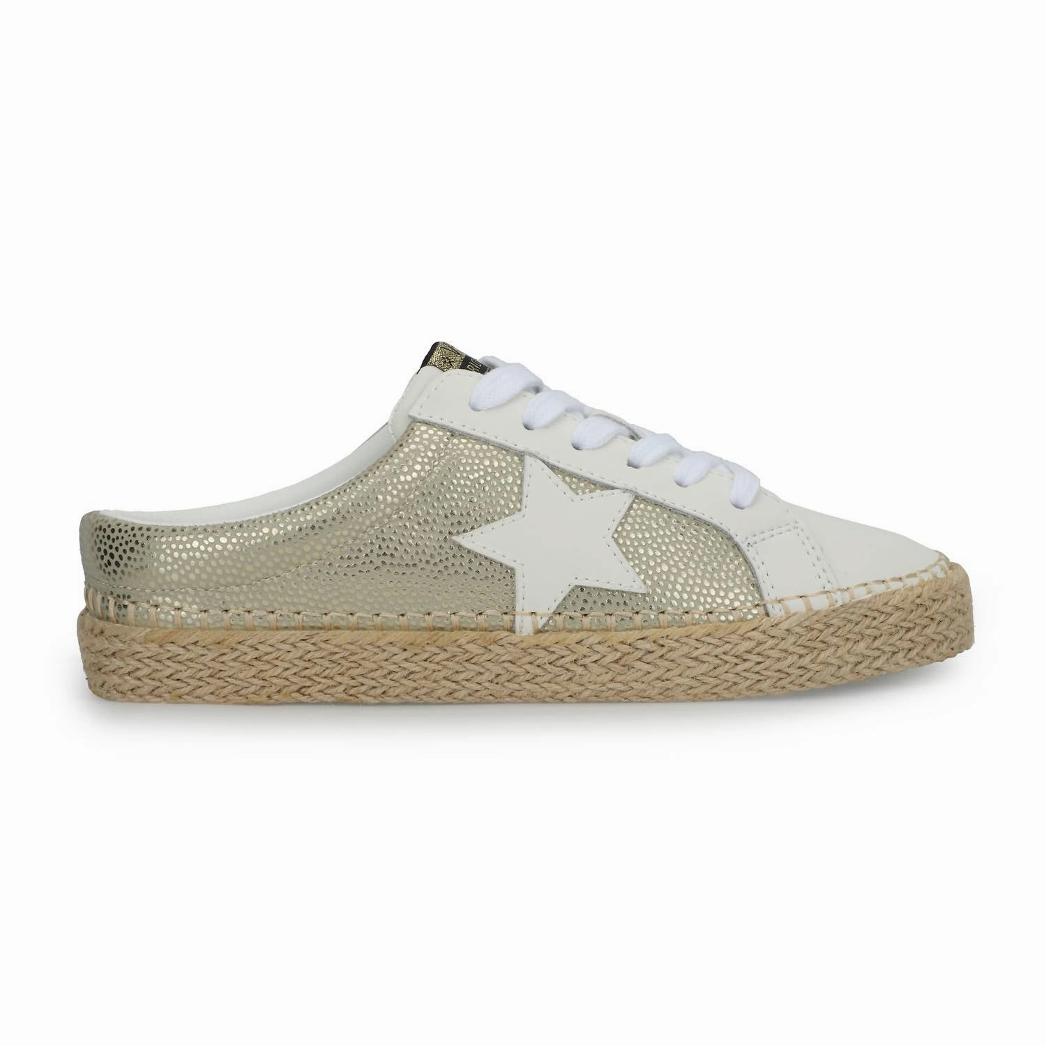 Ethical Manufacturing Aerodynamic Vents Women's Melody 3 Sneakers In Gold Pebbled