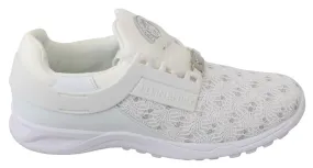 Philipp Plein Polyester Casual Sneakers Women's Shoes Stabilizing Shank