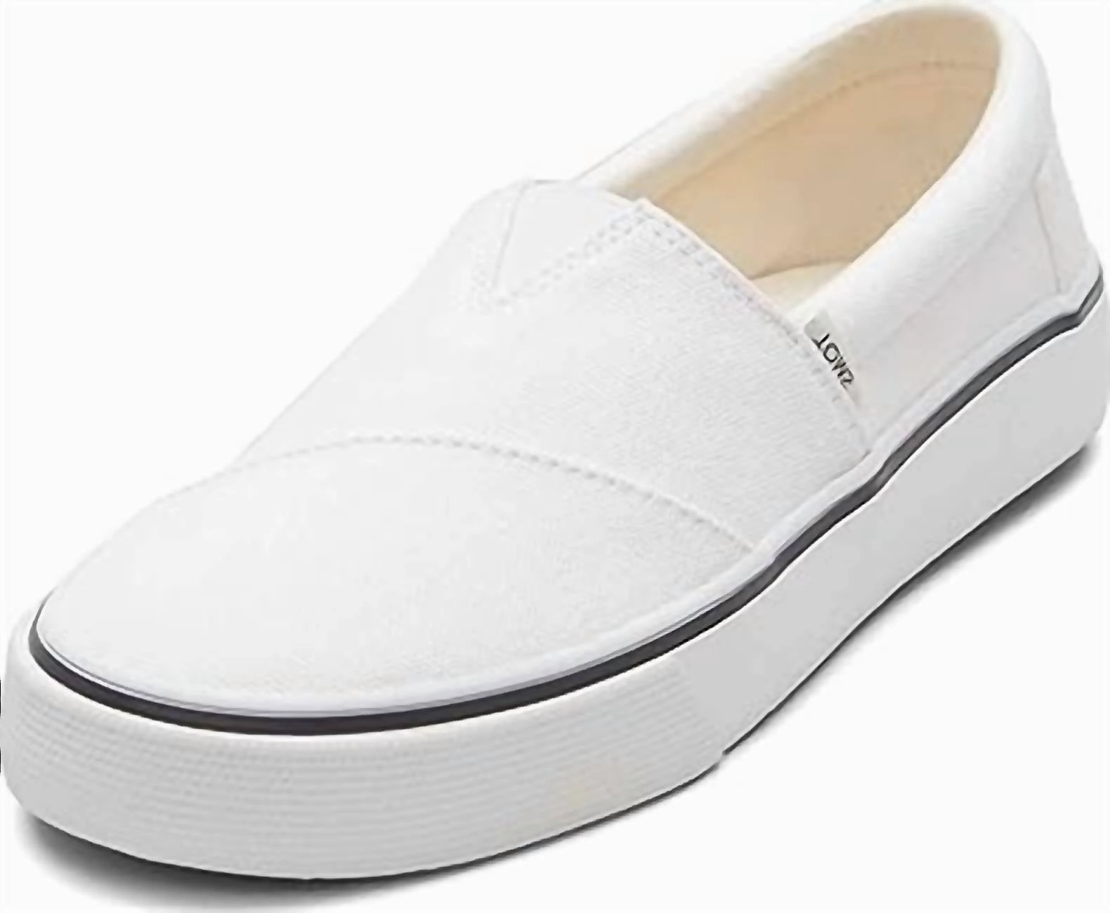 Quick Dry Liner Alpagarta Fenix Slip On Sneakers In White
