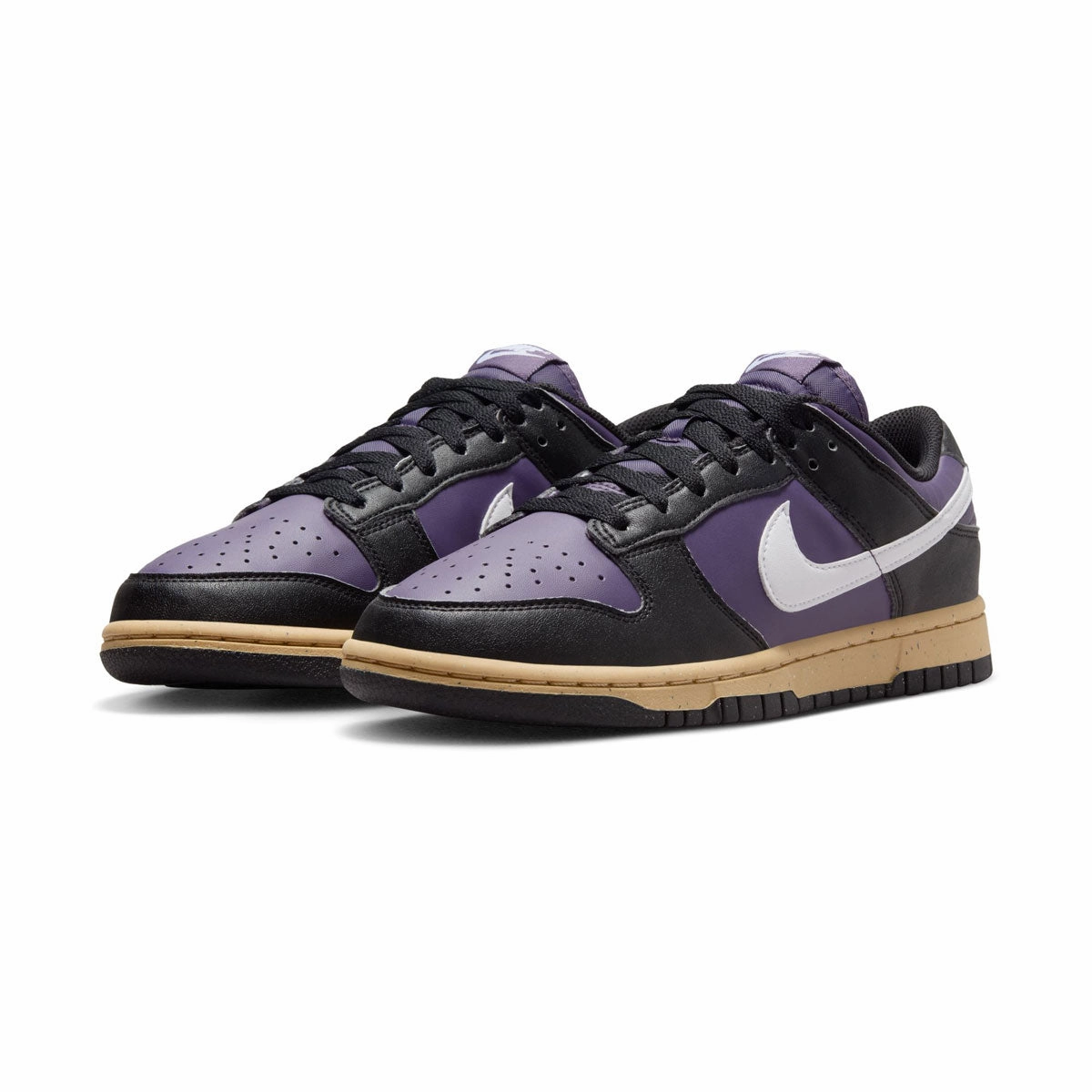 Energy Returning Sole Nike Dunk Low Next Nature 'Purple Black' Women's Shoes