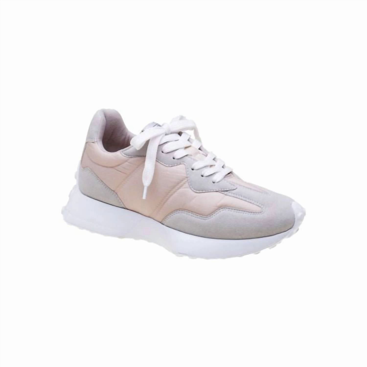 Women's Nylon Sneaker In Nude Breathable Airflow Comfort Option
