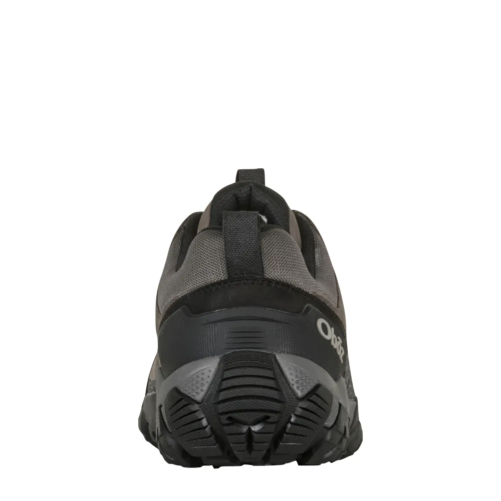 Oboz Men's Sawtooth X Low Waterproof Hiker in Charcoal Motion Balance