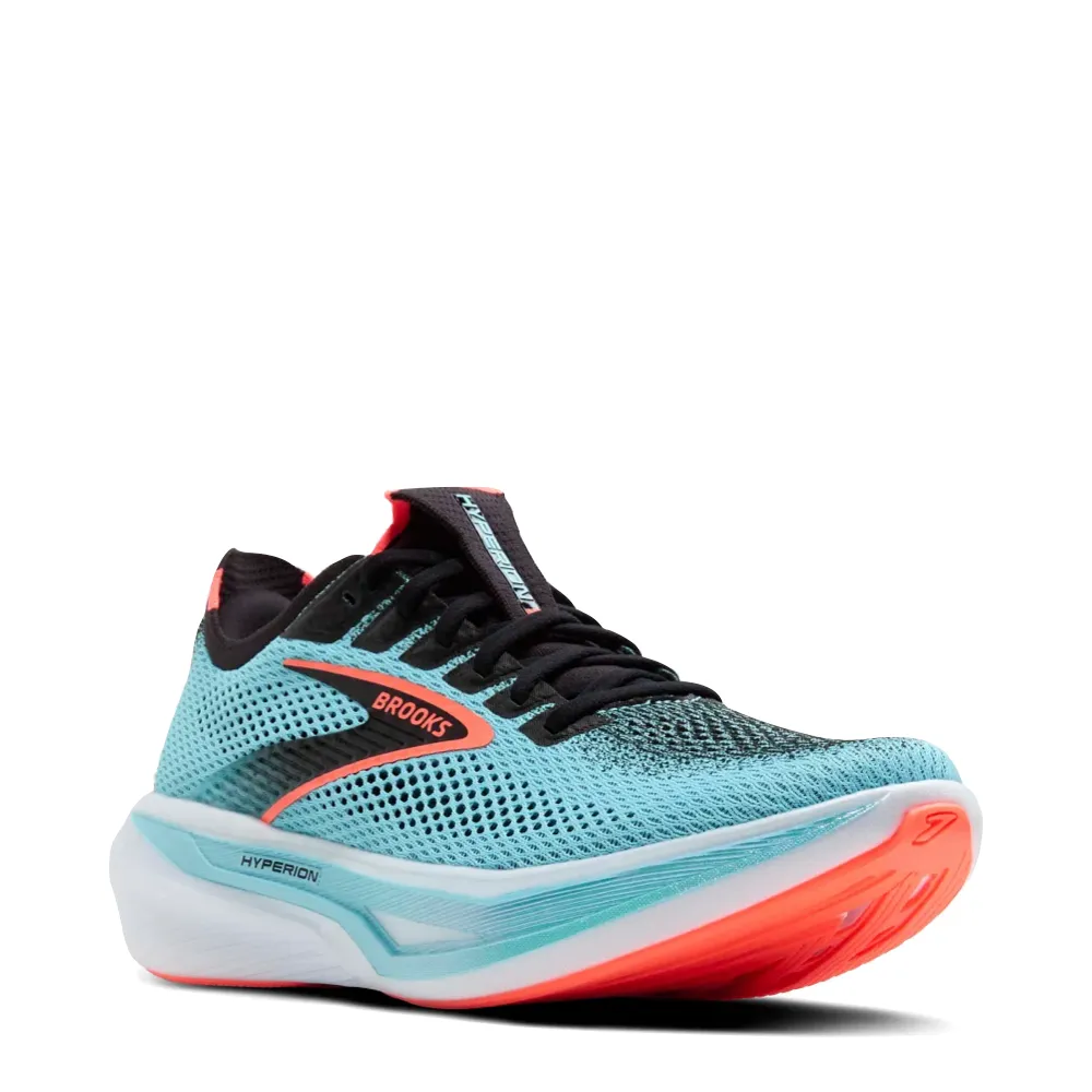 Zip Up Brooks Men's Hyperion 3 Sneaker in Atomizer/Black