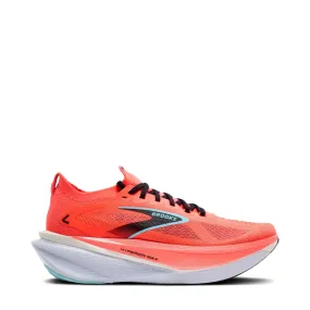 Feel Fresh Season Ready Brooks Men's Hyperion Max 3 Sneaker in Fiery Coral/Black