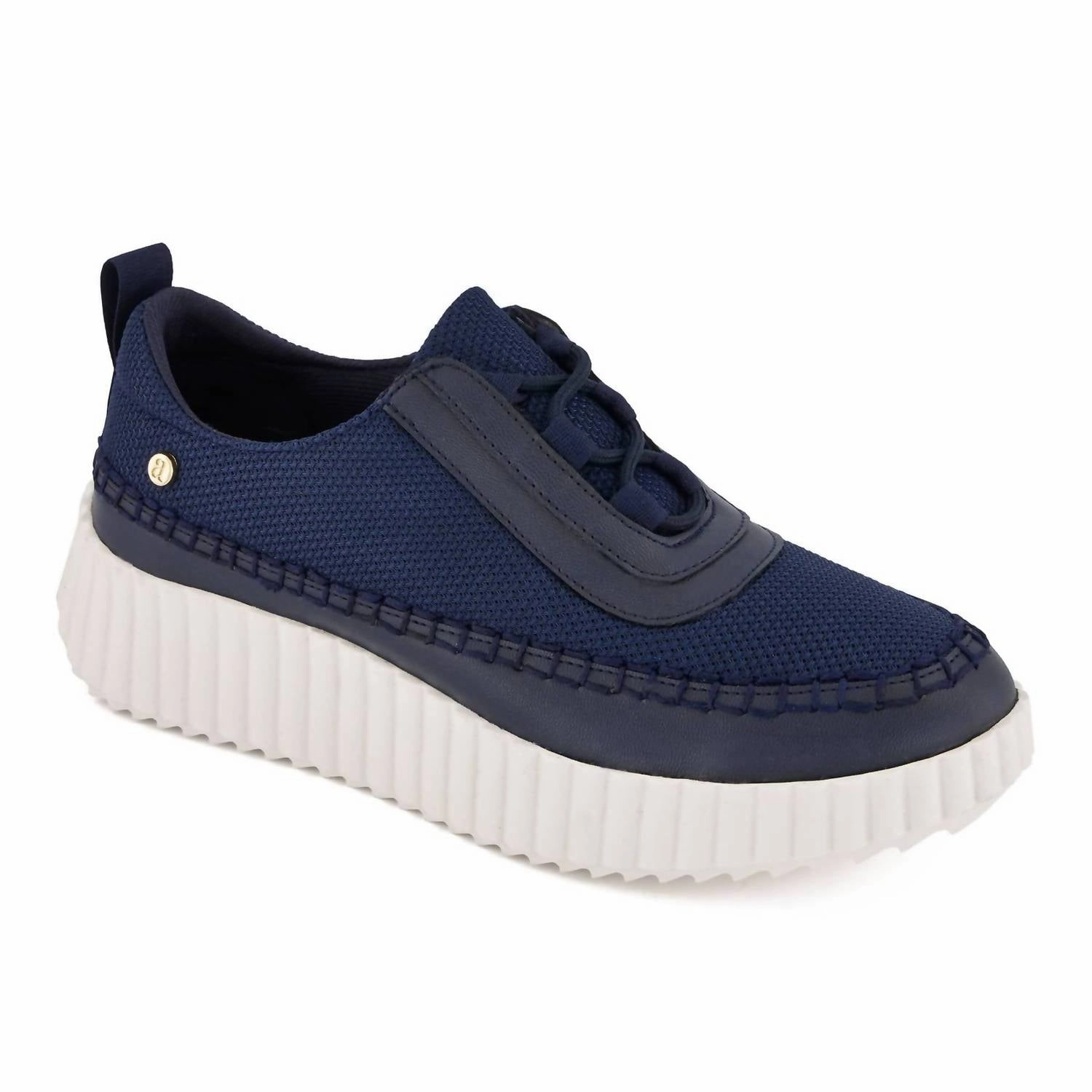 High Shine Women's Urban Comfort Sneakers In Navy