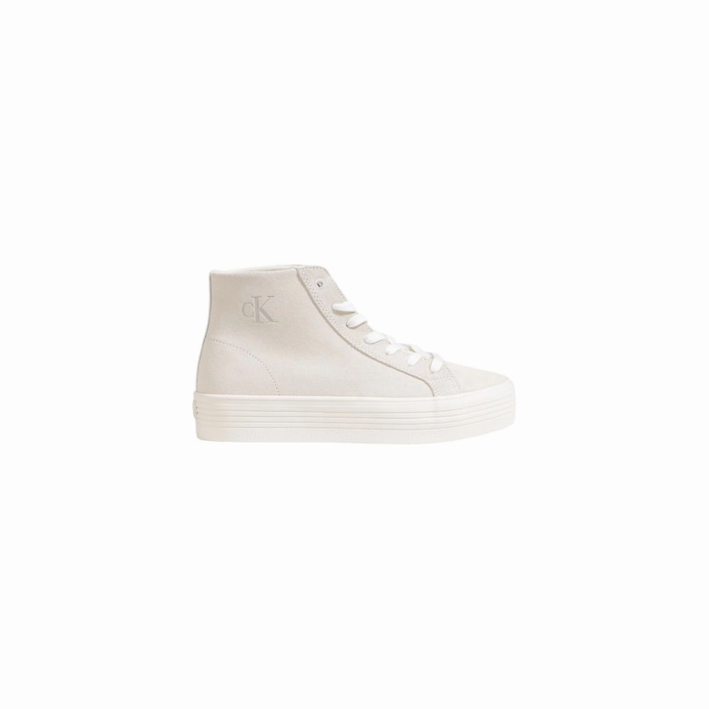 Calvin Klein Jeans Suede Leather Women's Sneaker Unique Style