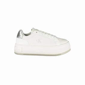 Calvin Klein Leather Women Women's Sneaker Airflow Mesh Panels