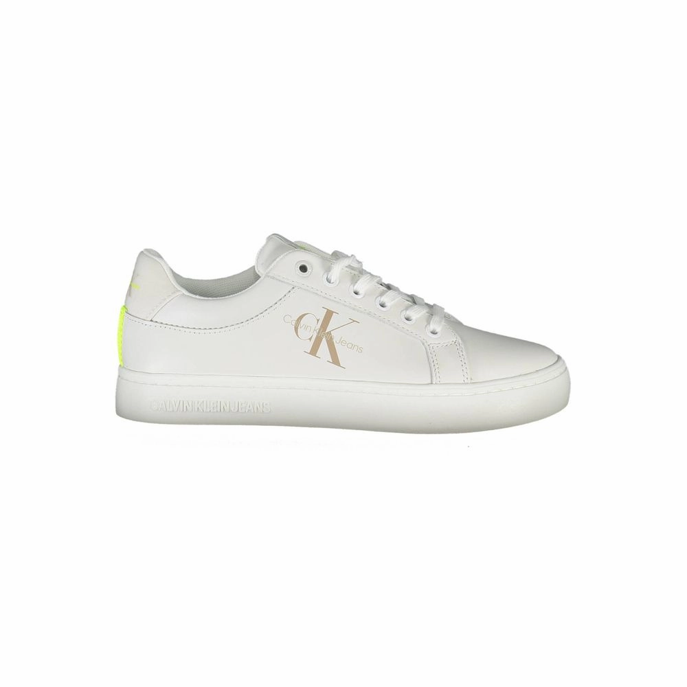 Calvin Klein Leather Women Women's Sneaker Luxurious design Shock Use