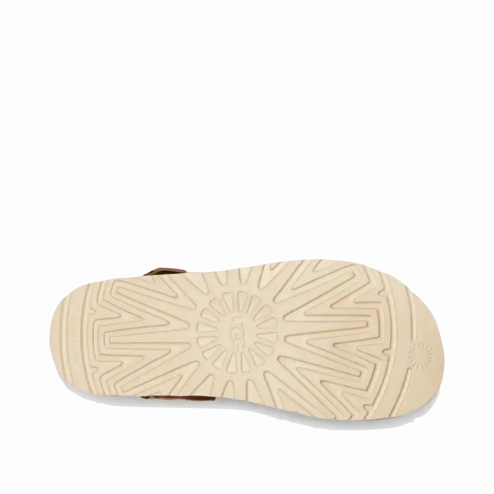 Ugg Women's Goldenstar Platform Clog in Chestnut All Day Comfort Engineering