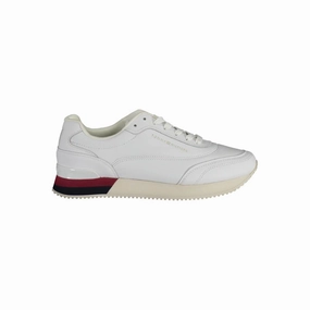 Tommy Hilfiger Polyester Women's Sneaker Natural motion zipper