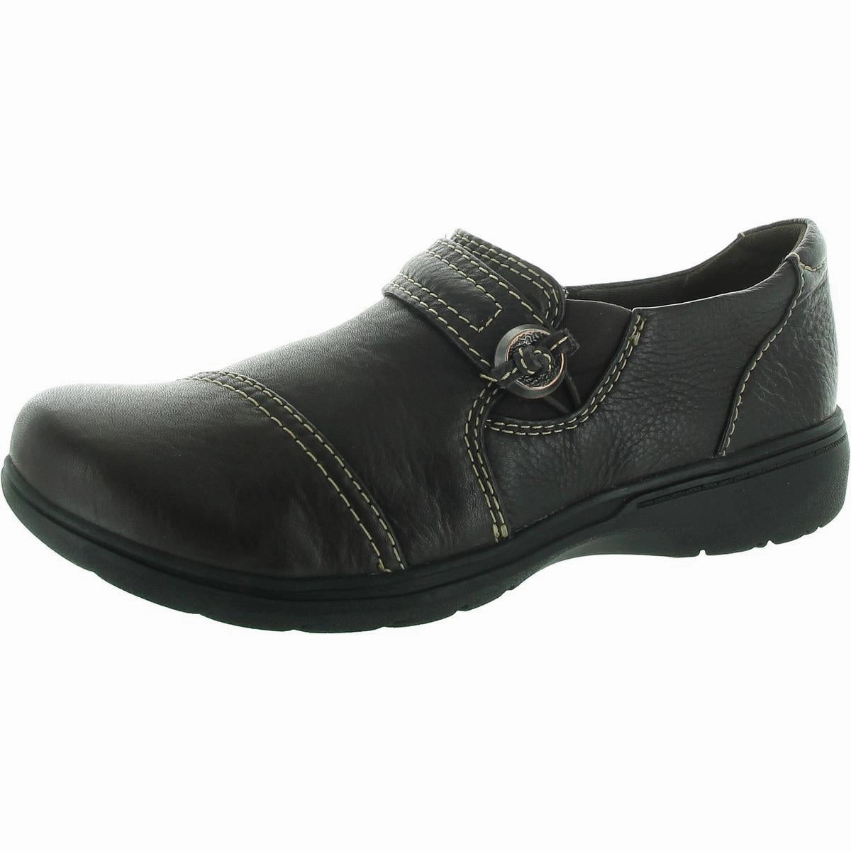 Neutral Stance Support Non Toxic Components Carleigh Pearl Womens Leather Lifestyle Slip-On Sneakers