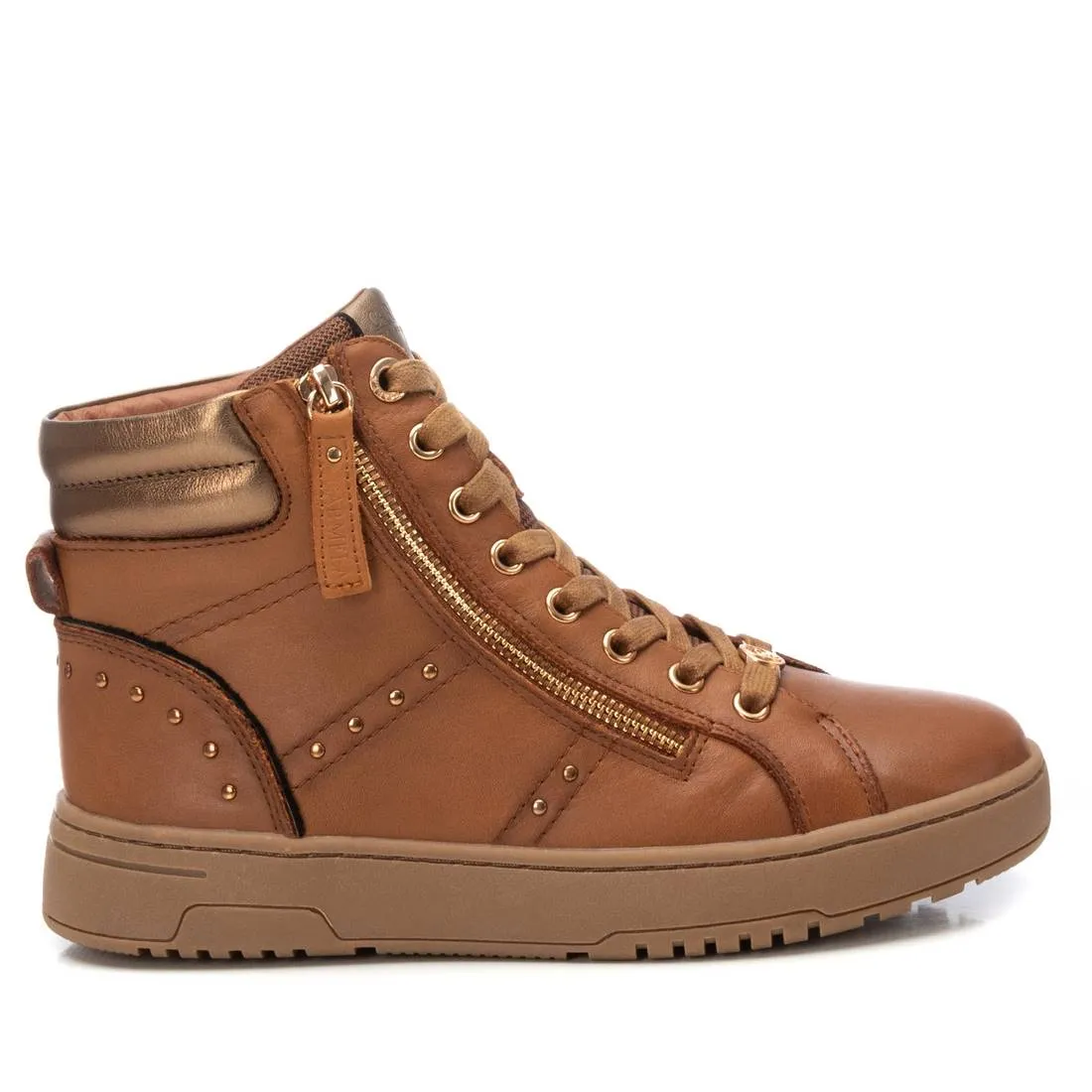 Trail Look Any Terrain Carmela Collection Leather Sneaker Booties By Xti