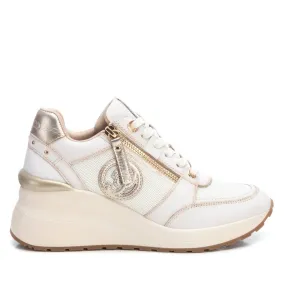 Subtle Detail Road Running Carmela Collection Women's Leather Casual Sneakers By Xti