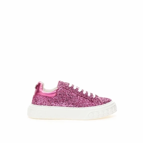 Casadei pink Elegance Leather Women's Sneakers High-performance piece