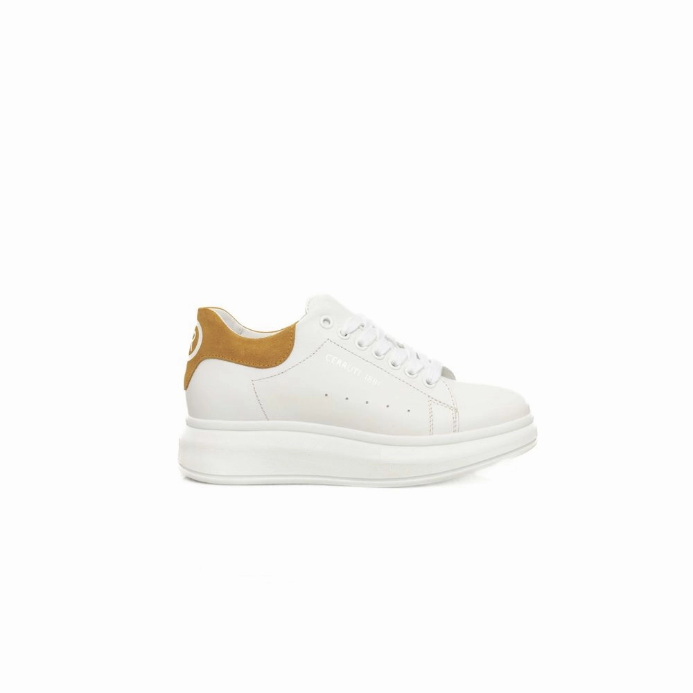 WaterResistant Versatile Trend Cerruti 1881 Leather Women Women's Sneaker
