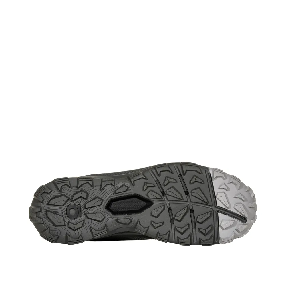 Oboz Men's Katabatic Low Waterproof Hiker in Charcoal Low Arch