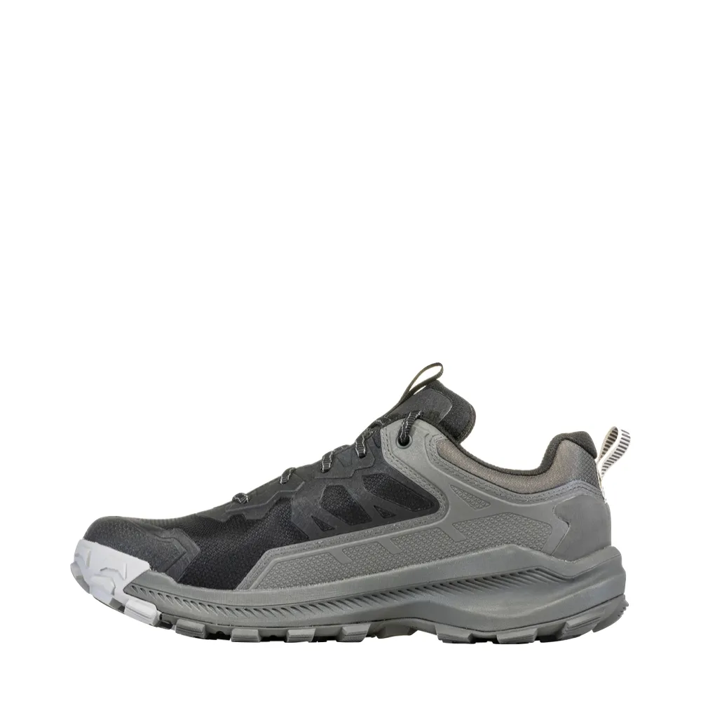 Calm Grey Daily Grace Oboz Men's Katabatic Low Waterproof Hiker in Charcoal
