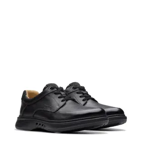 Family Out Follow Hike Clarks Men's Un Briley Leather Lace Shoe in Black