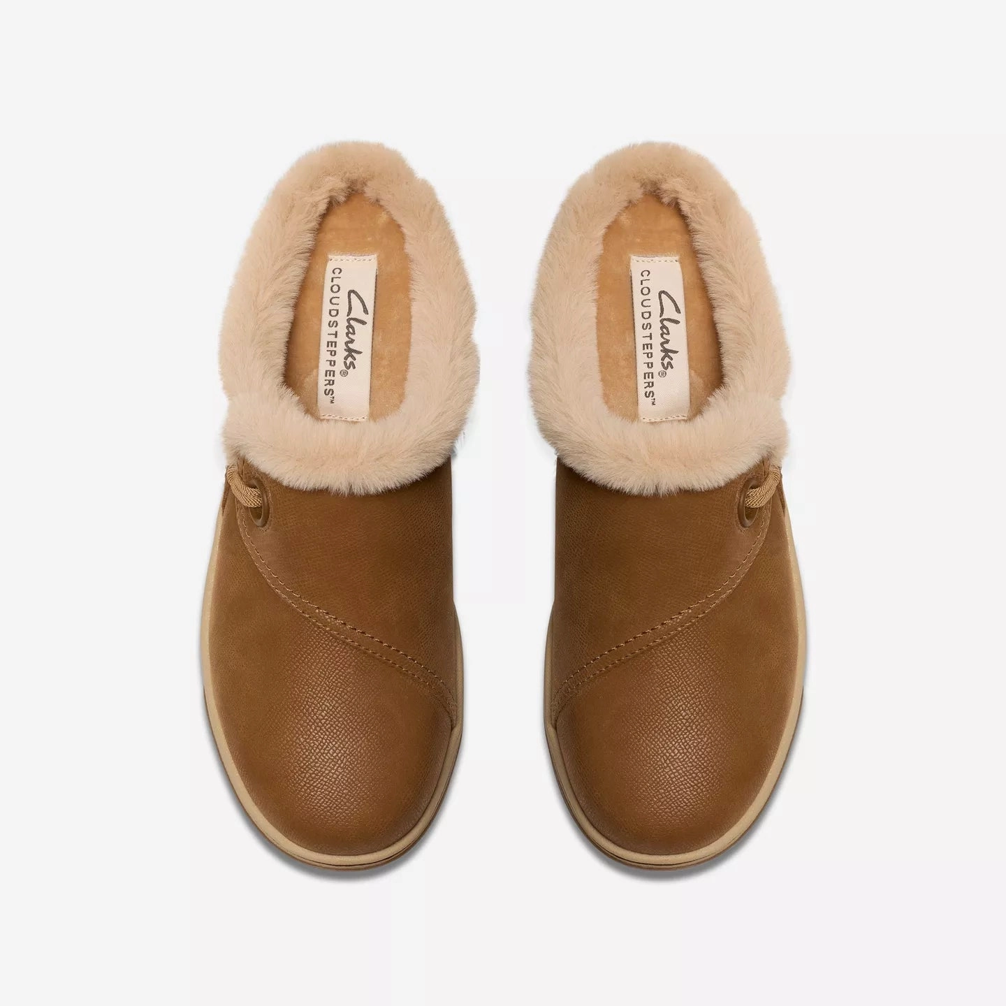 Clarks Women's Breeze Myth Clog in Dark Tan Easy Walking Dynamic Motion