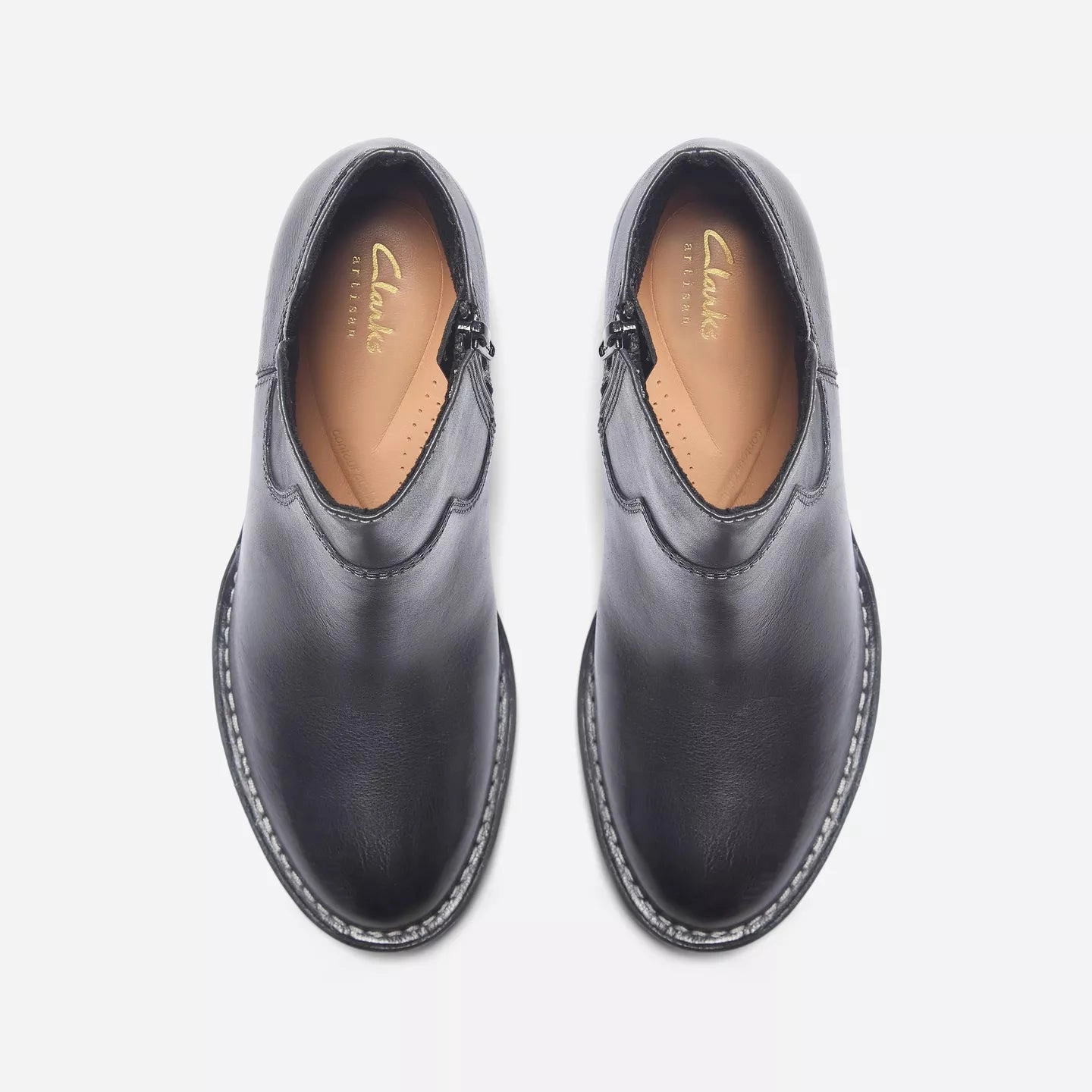 Breathable Lining Trendy Footwear Clarks Women's Kastela Top Ankle Boots in Black