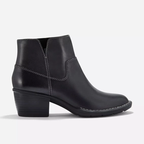 Clarks Women's Kastela Top Ankle Boots in Black Modern Taste