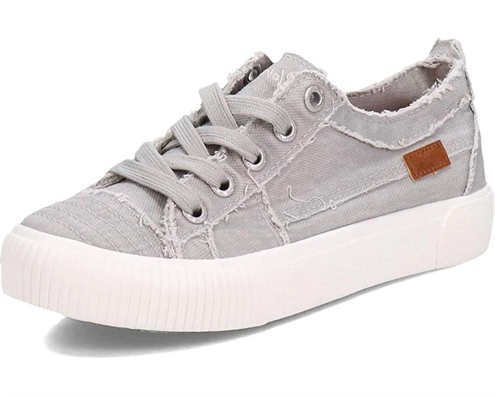 Clay Canvas Sneaker In Vapor Smoked 16 Oz Neutral Stride Design Support Foam