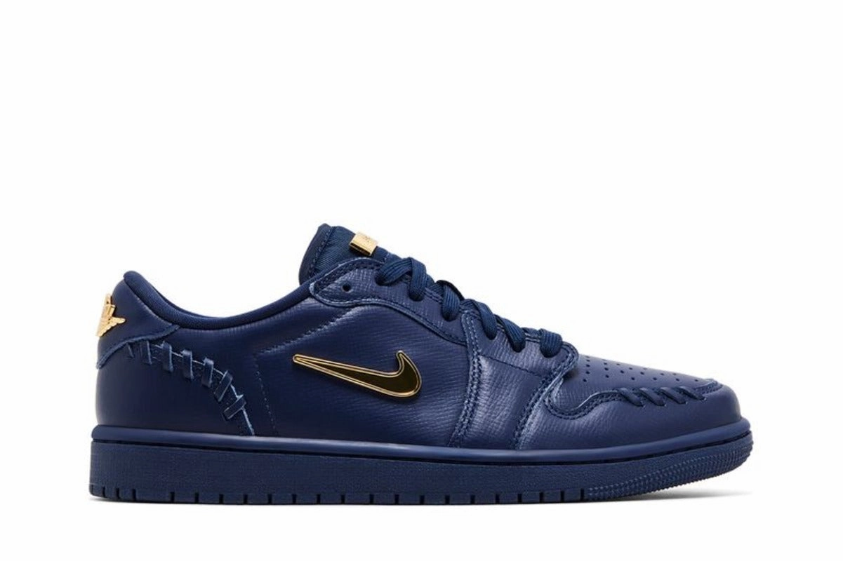 Jordan 1 Low Method of Make Midnight Navy Metallic Gold (Women's) Hyperlock Technology