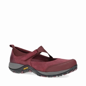 Dansko Women's Primrose Mary Jane in Wine Chill Mood