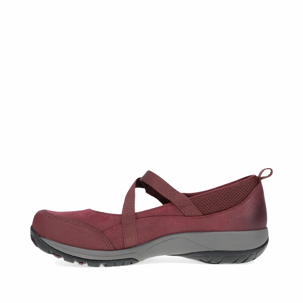Dansko Women's Primrose Mary Jane in Wine Team Jog