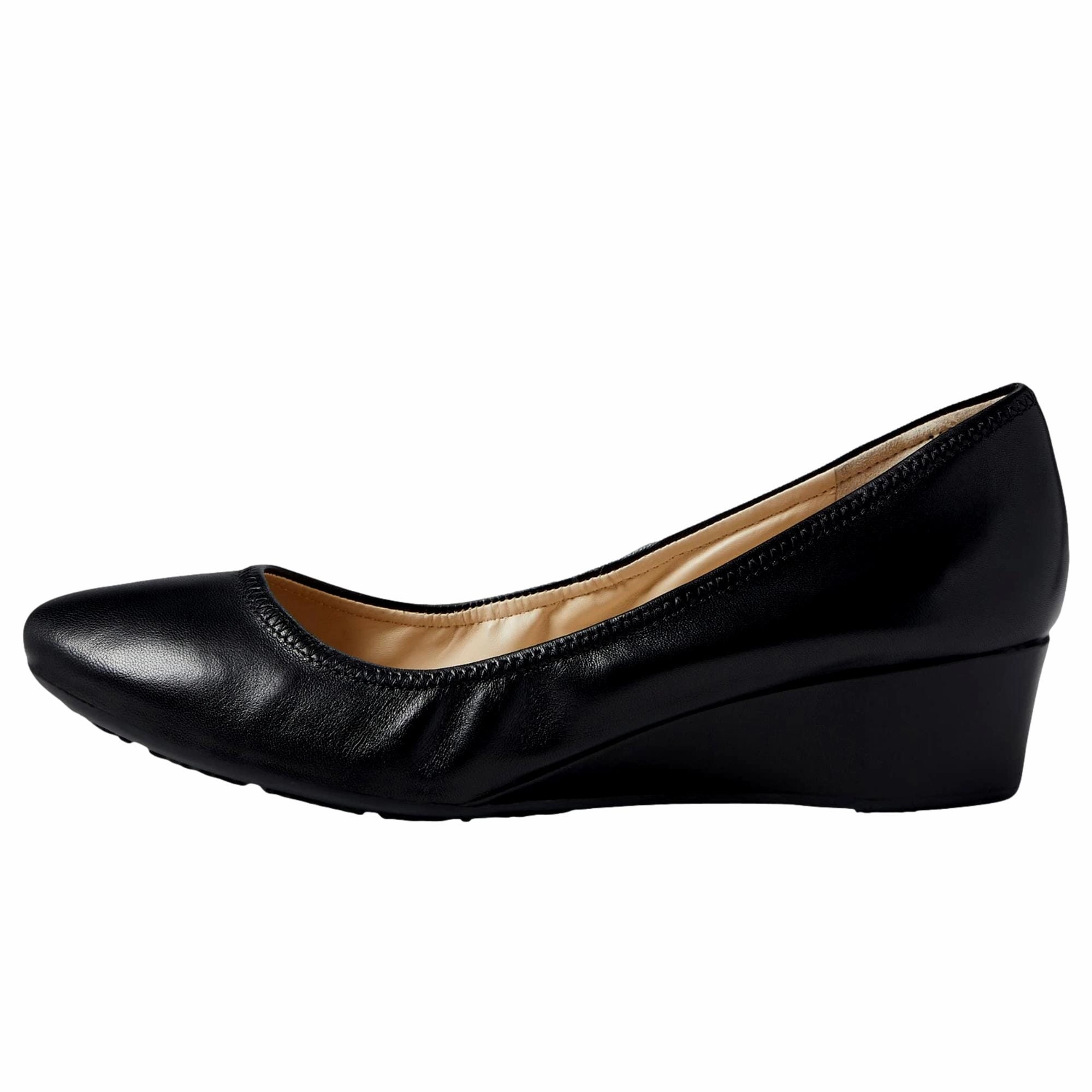 Machine washable Cole Haan Sloane Wedge Black  W28026-001 Women's