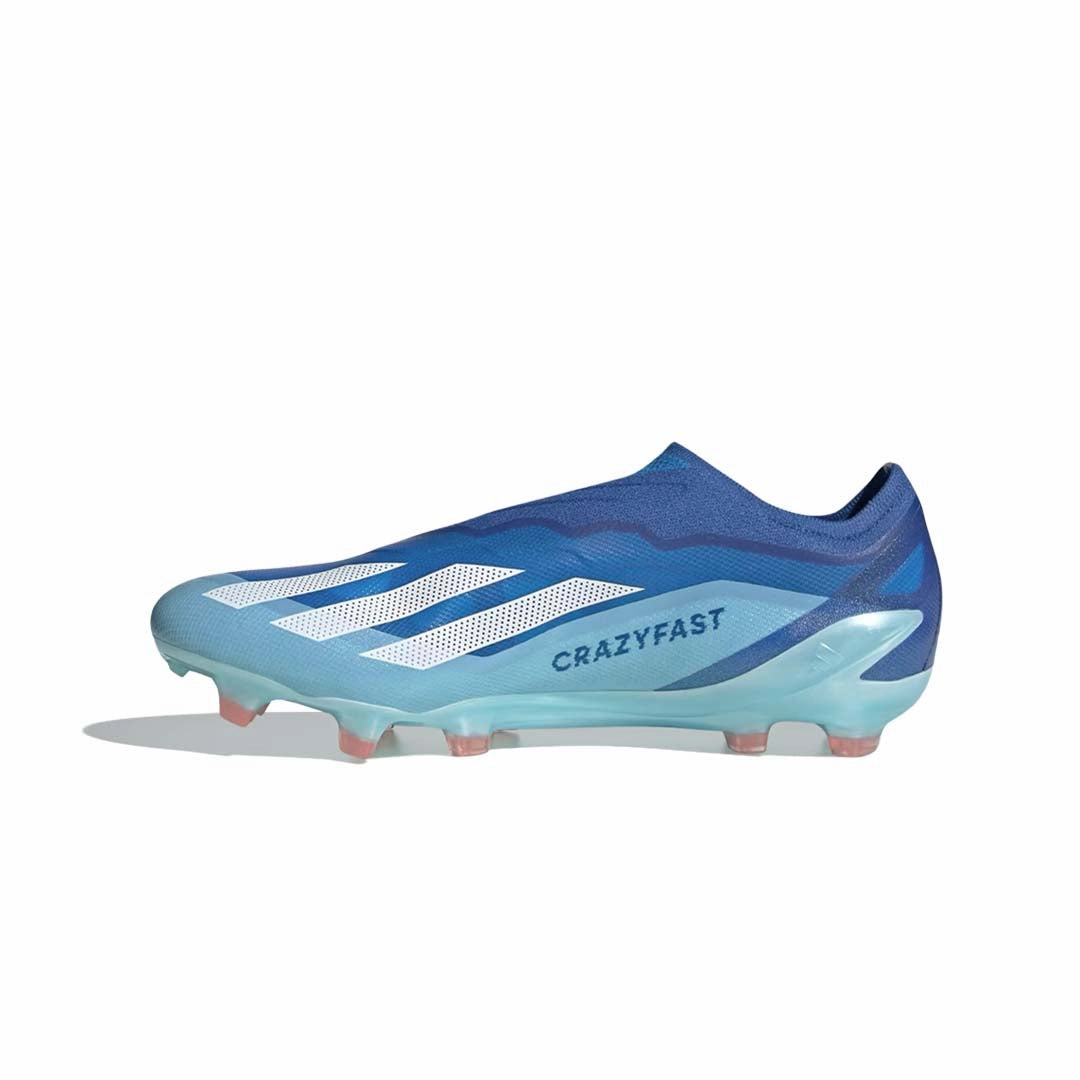 adidas - Men's X Crazyfast.1 Laceless Firm Ground Soccer Cleats (FZ6563) stadium - use shoes