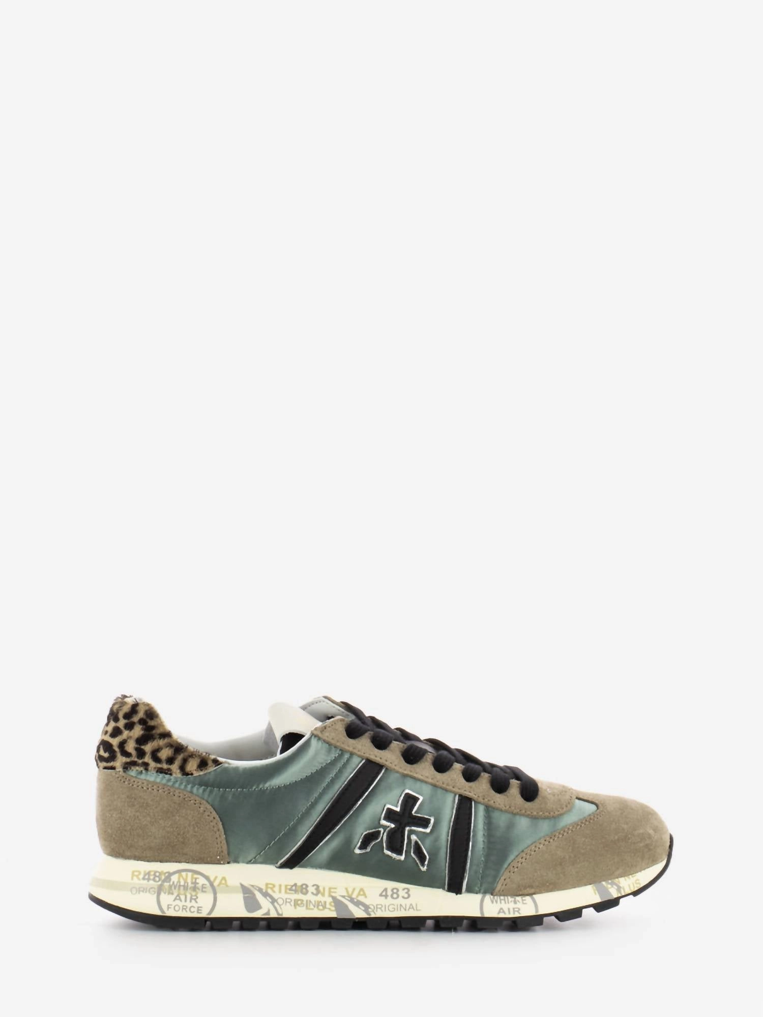 Multi Density Foam Women's Lucyd 7019 Sneakers In Sage Green/beige