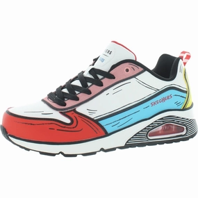 Uno-Jumps And Kicks Womens Mixed Media Lifestyle Fashion Sneakers Lightweight Midsole