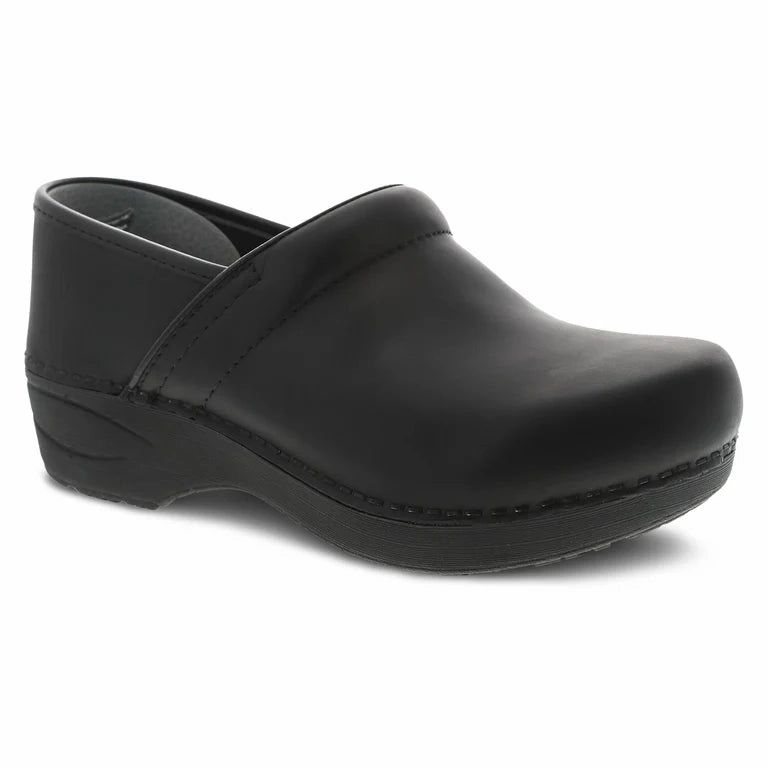 Lifestyle Gear Everyday Use Dansko Women's XP 2.0 Waterproof Clog in Black Leather
