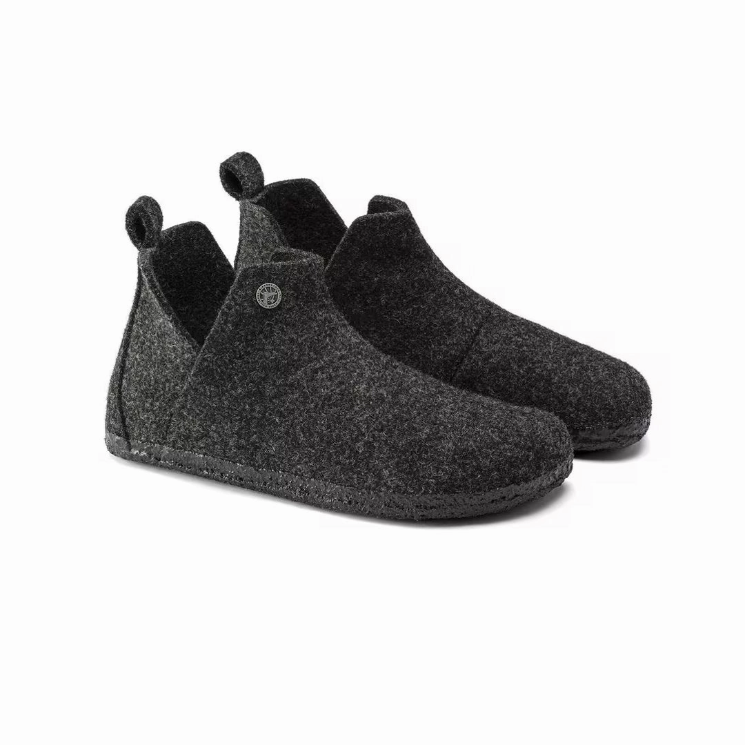 Birkenstock - Men's Andermatt Shearling Shoes (1017883) Casual Vibe Mid Top