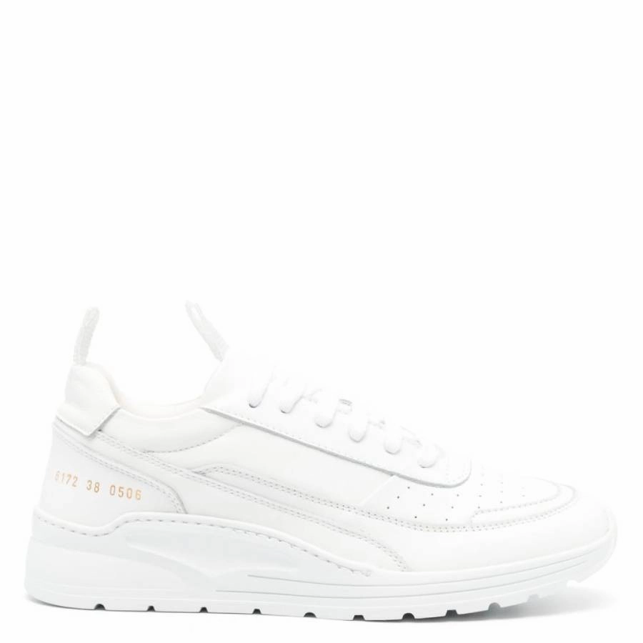 Common Projects Track 90 Leather Sneakers Daily Runs Ventilation Mesh