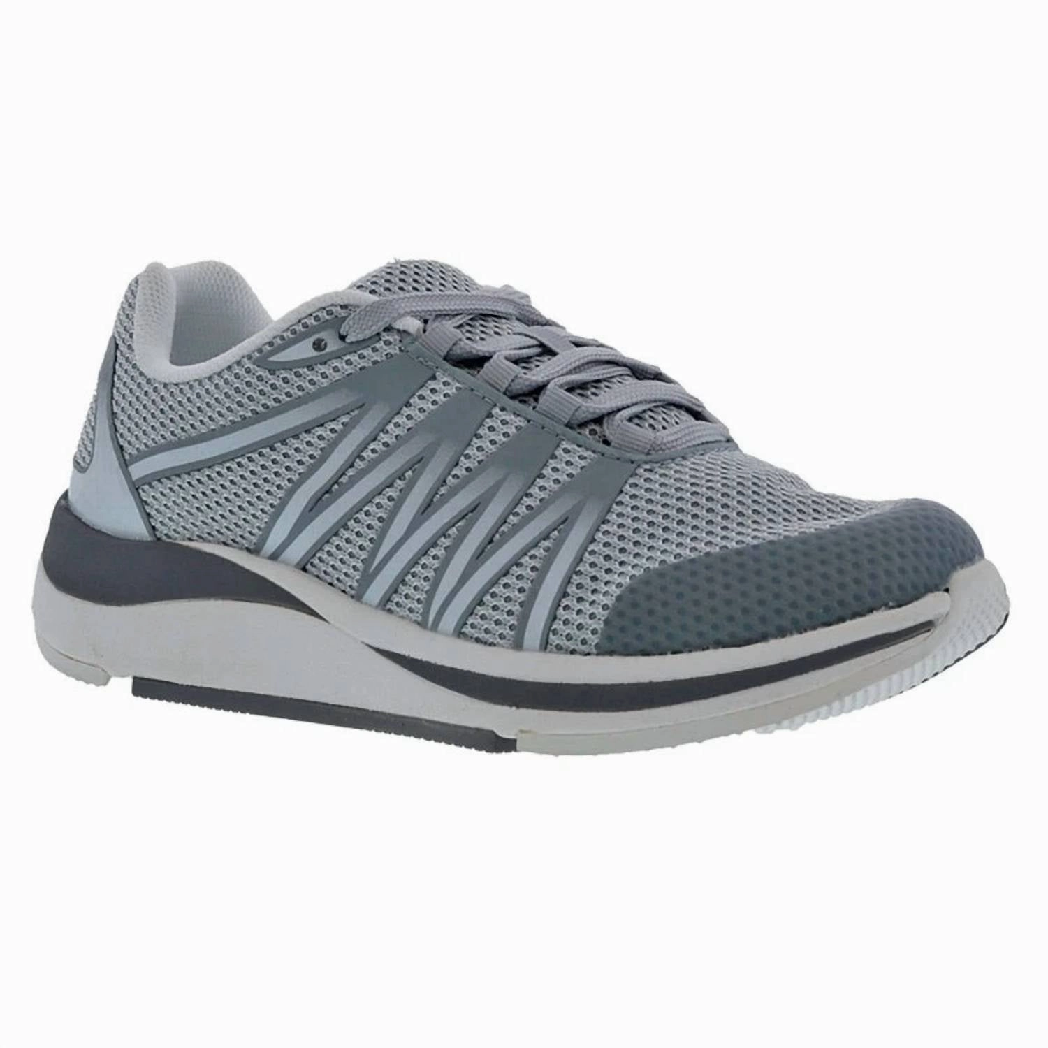 Women's Balance Sneaker In Grey Mesh Cloud Soft Shock Use