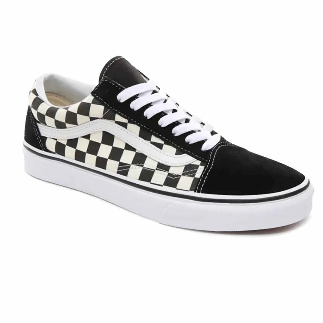 Even weight distribution City Proof Vans - Unisex Primary Check Old Skool Shoes (38G1P0S)